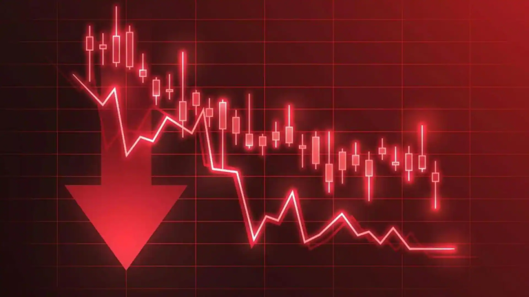 Stock Market Update: Repo Rate में बदलाव नहीं करने के फैसले का असर, लाल निशान पर बंद हुआ शेयर बाजार,सेंसेक्स 582 अंक टूटा, निफ्टी भी फिसला, किन शेयर में रहा फायदा ?