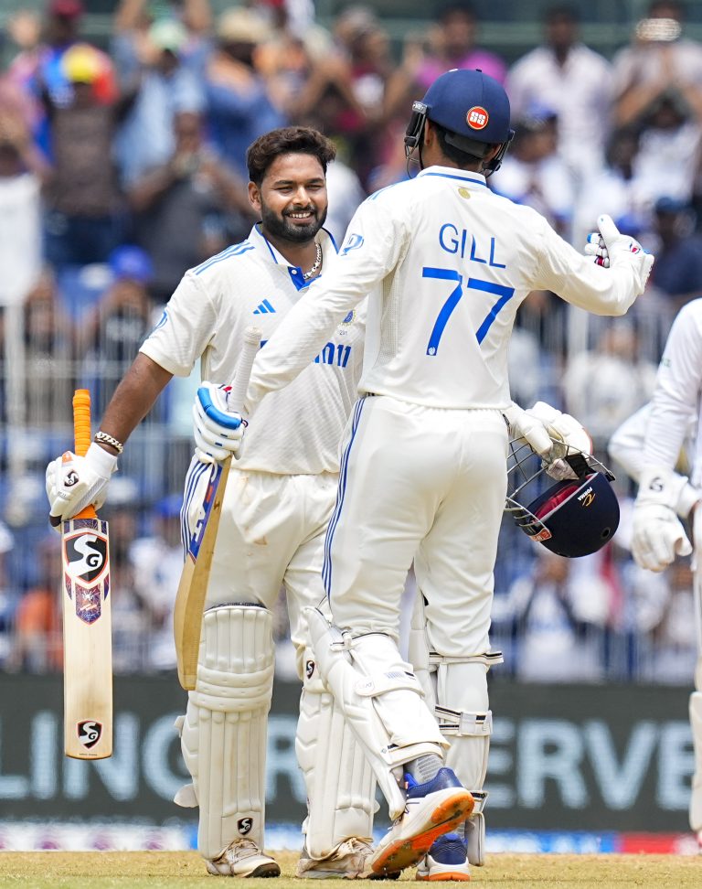 India vs Bangladesh 1st Test, Day 3: गिल और पंत की शतकीय साझेदारी, भारत ने दिया 515 रनों का बड़ा लक्ष्य
