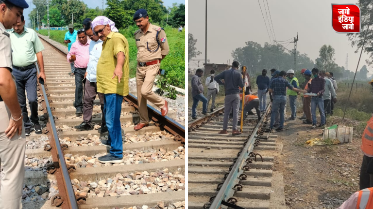 Raebareli में फिर ट्रेन को डिरेल करने की साजिश, रेलवे ट्रैक पर रखा सीमेंटेड स्लीपर, मालगाड़ी का इंजन टकराया