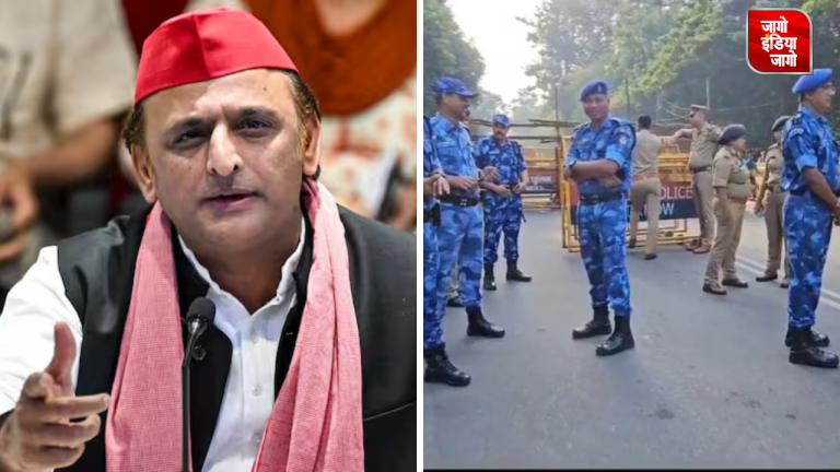 Akhilesh Yadav News: JPNIC जाने से रोकने पर भड़के अखिलेश यादव, बोले- ‘भाजपाई लोग हों या इनकी सरकार, इनका हर काम…’