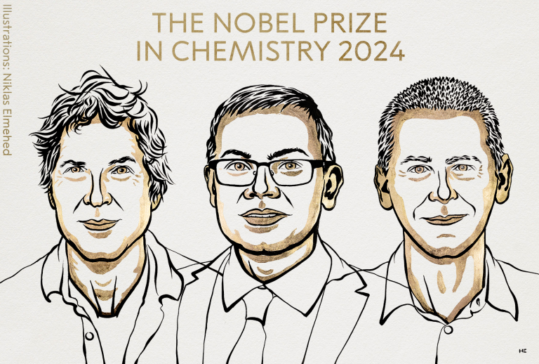 Nobel Prize 2024: केमिस्ट्री के नोबेल पुरस्कार का ऐलान, डेविड बेकर, डेमिस हस्साबिस और जॉन जंपर को मिला सम्मान, जानें उपलब्धि