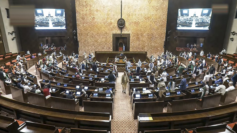 Parliament Winter Session: अडानी मुद्दे पर राज्यसभा में विपक्ष का हंगामा, कार्यवाही दिन भर के लिए स्थगित