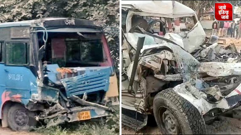 Up Accident News: हरदोई में भीषण सड़क हादसा, बारातियों की बस और कार में भिड़ंत, 5 लोगों की मौत, 4 घायल, सीएम ने हादसे पर जताया शोक