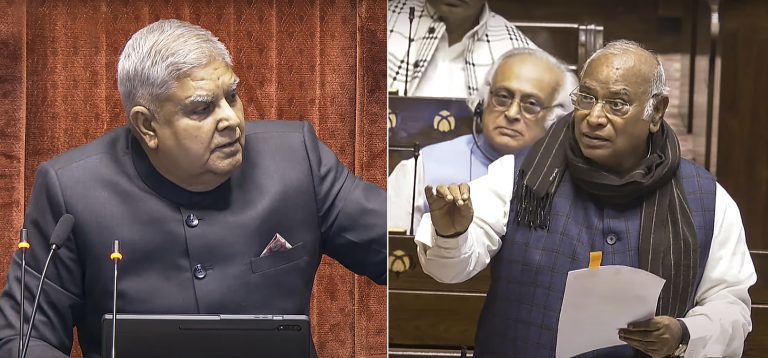 Parliament Winter Session: शीतकालीन सत्र की हंगामेदार शुरुआत, राज्यसभा में खरगे और धनखड़ के बीच हुई बहस, कार्यवाही 27 नवंबर तक स्थगित