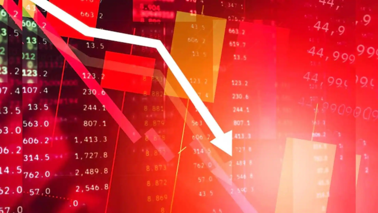 Stock Market Today: शेयर बाजार में जबरदस्त गिरावट, सेंसेक्स 423 अंक लुढ़का, निफ्टी 23,349 पर, औंधे मुंह गिरे अडानी ग्रुप के शेयर