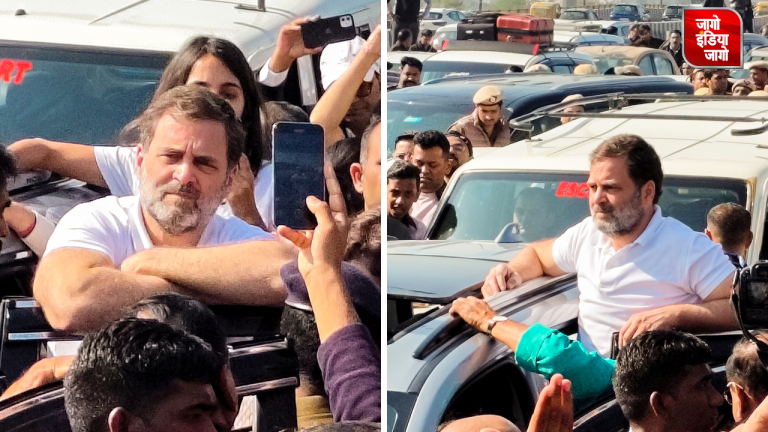 Rahul Gandhi Sambhal Visit: राहुल और प्रियंका को गाजीपुर बॉर्डर पर रोका, पुलिस ने संभल जाने की नहीं दी इजाजत