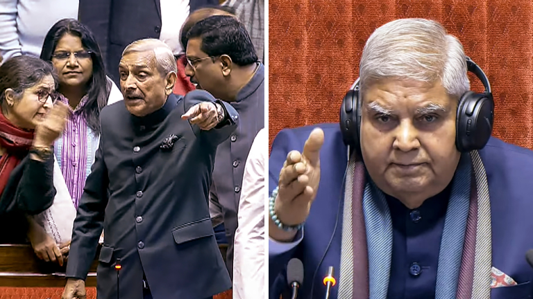 Parliament Session: धनखड़ को पद से हटाने के प्रस्ताव पर राज्यसभा में हंगामा, कार्यवाही स्थगित, जॉर्ज सोरोस को लेकर नड्डा और रीजीजू ने कांग्रेस से पूछा सवाल