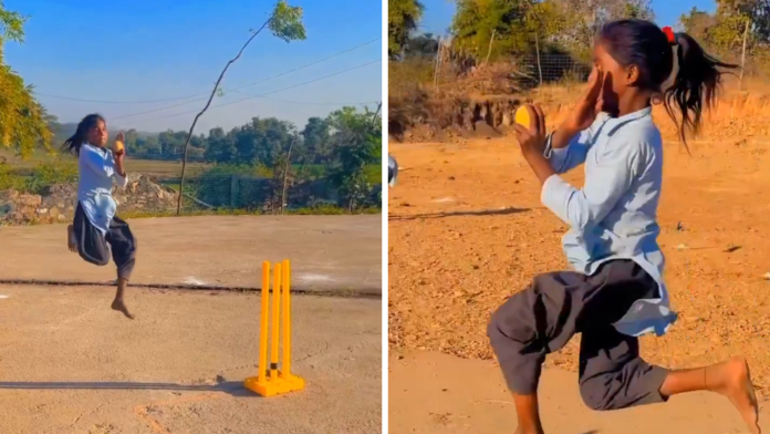 Sushila Meena Bowling Action