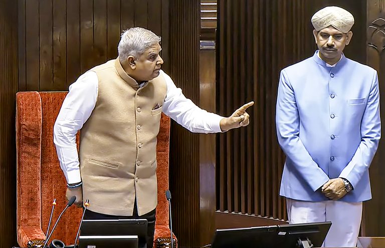 Parliament Winter Session: सभापति जगदीप धनखड़ को विपक्ष पर आया गुस्सा, बोले-‘घड़ियाली आसू बहाना बंद कीजिए’