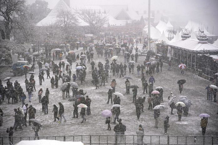 Snowfall in Shimla