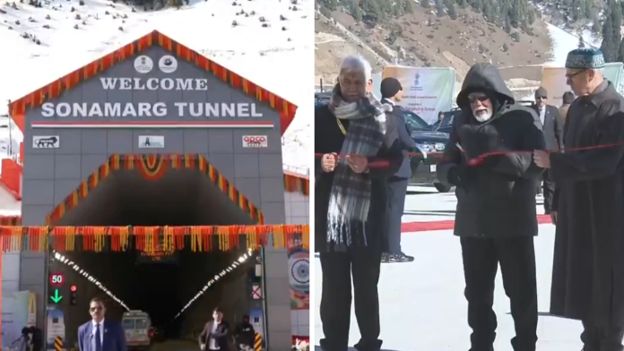 Z-Morh Tunnel Jammu Kashmir