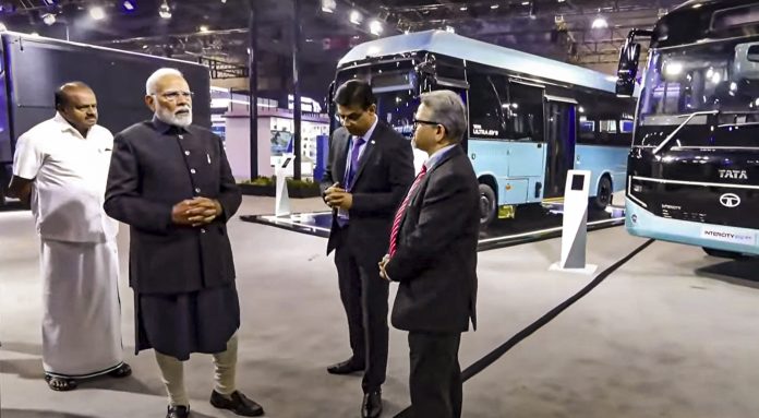 PM Modi at Bharat Mobility Global Expo 2025