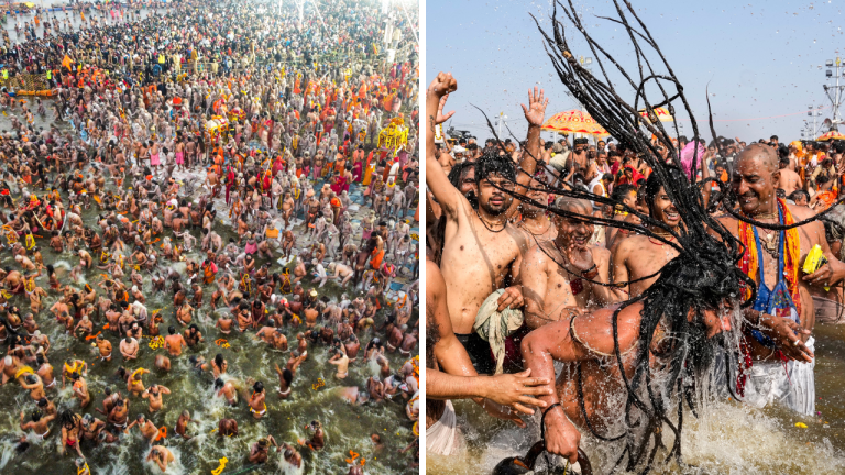 Mahakumbh Mela 2025: बसंत पंचमी पर महाकुंभ का तीसरा अमृत स्नान जारी, 1.25 करोड़ से अधिक श्रद्धालुओं ने लगाई डुबकी, हेलीकॉप्टर से की गई पुष्प वर्षा