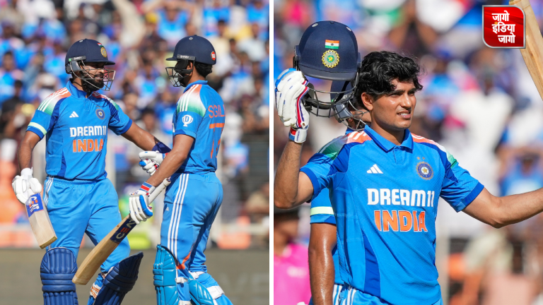 IND Vs ENG 3rd ODI: टीम इंडिया ने इंग्लैंड को दिया 357 रन का लक्ष्य, शुभमन गिल ने जड़ा शतक, विराट-श्रेयस ने भी लगाई फिफ्टी