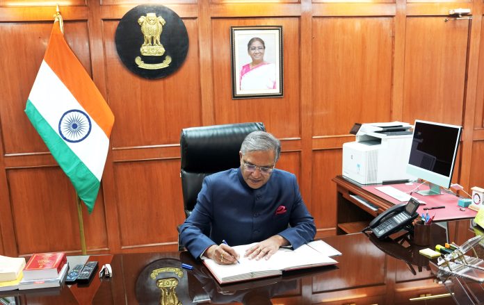 CEC Gyanesh Kumar takes charge