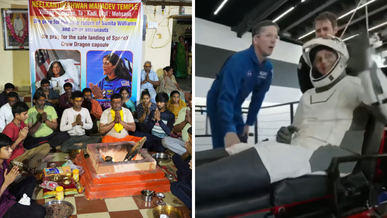 Sunita Williams Return: सुनीता विलियम्स के पृथ्वी पर लौटी, गुजरात में पैतृक गांव झूलासन में ऐसे मनाया गया जश्न, रिश्तेदारों ने कही ये बात