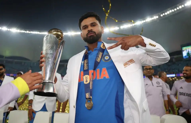 Shreyas Iyer बने ICC ‘प्लेयर ऑफ द मंथ’, न्यूजीलैंड के जैकब डफी और रचिन रवींद्र को पीछे छोड़ यह खिताब जीता