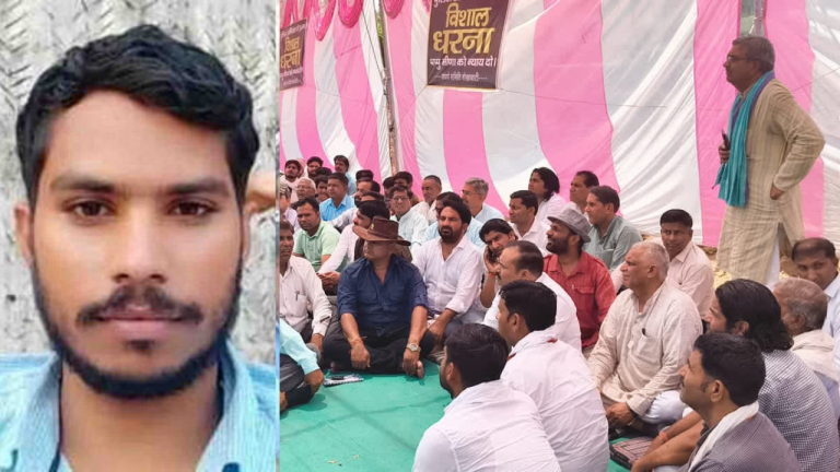 Jhunjhunu News: पुलिस हिरासत में युवक की मौत मामले में गतिरोध जारी, थाने के बाहर ग्रामीण बैठे धरने पर, मुआवजे और दोषी पुलिसकर्मियों की गिरफ्तारी की मांग
