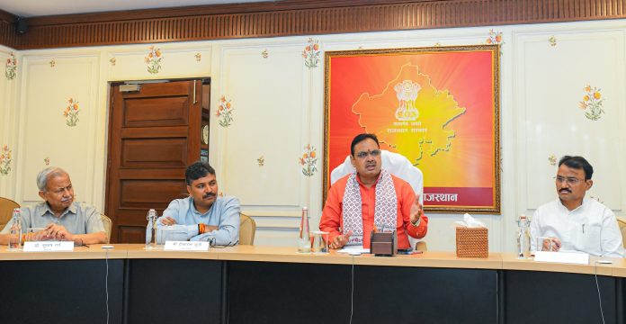 Bhajanlal call all party meet on india pak tension
