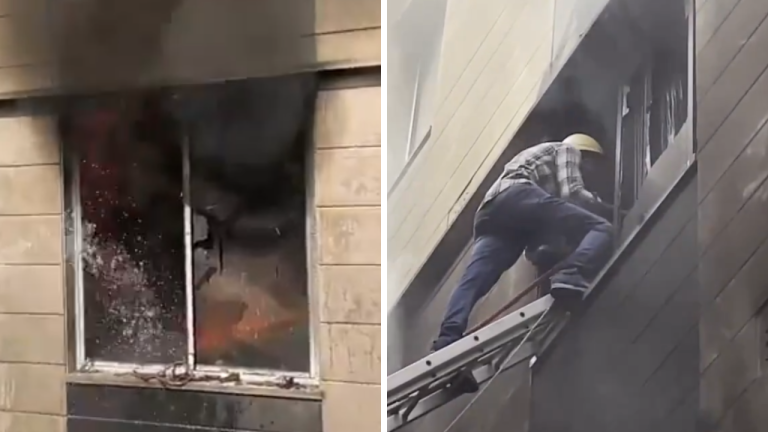 Ajmer Hotel Fire: अजमेर के होटल में लगी भीषण आग, 4 लोगों मौत, जान बचाने के लिए खिड़कियों से कूदे लोग