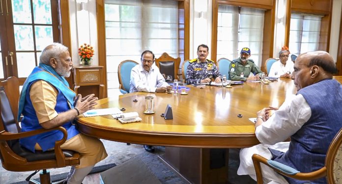 Indo-Pak Conflict: PM chairs high-level meet with Defence Minister, NSA, service chiefs and top security officials
