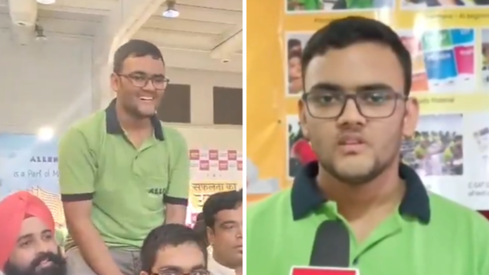 JEE Advanced 2025 Topper Rajit Gupta
