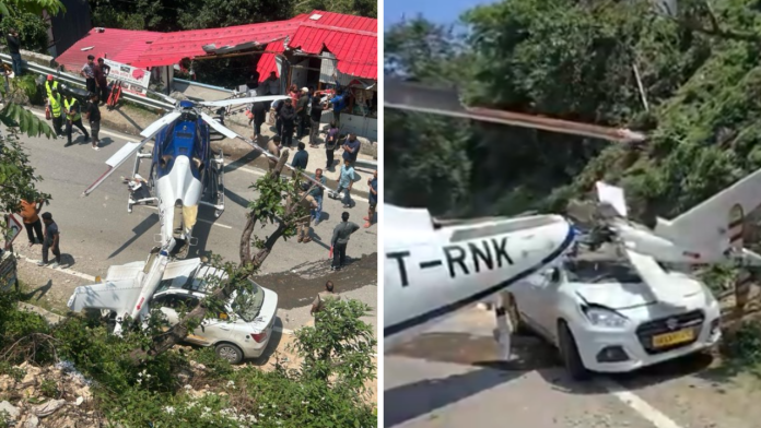 Helicopter Emergency Landing