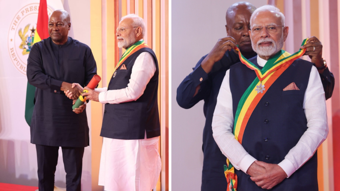 PM Modi in Ghana