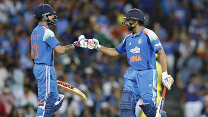virat kohli and Rohit sharma (1)