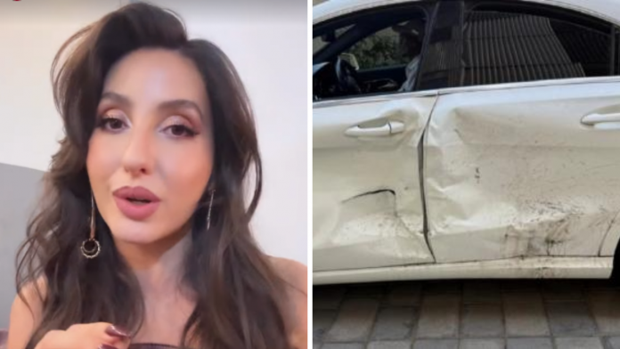 Nora Fatehi Accident