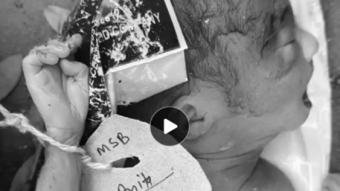 Jaipur newborn baby body found