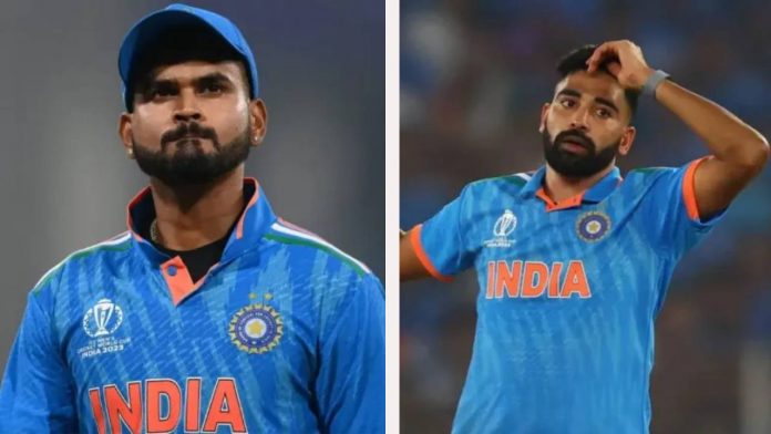 Mohammed Siraj and Shreyas Iyer