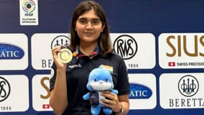 Pistol shooter Esha Singh