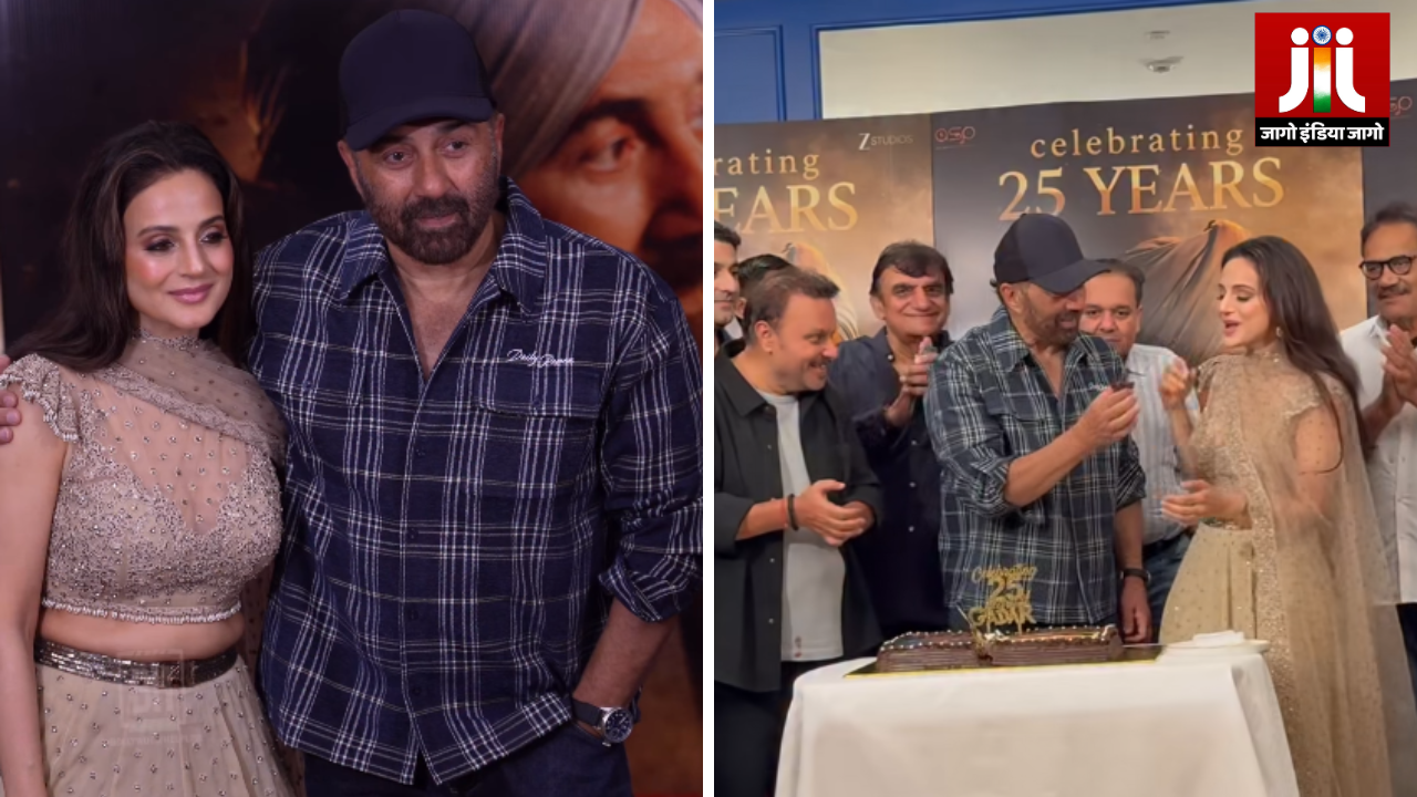 ‘गदर’ के 25 साल पूरे, सिल्वर जुबली सेलिब्रेशन में साथ नजर आए सनी देओल और अमीषा पटेल