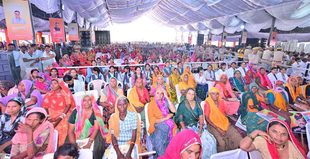 CM भजनलाल शर्मा ने केकड़ी को दी करोड़ों की सौगात, बोले-डबल इंजन सरकार धरातल पर विकास कर रही