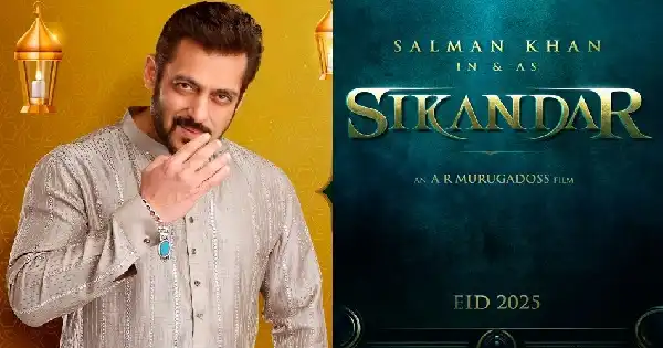Salman Khan New Film: ईद पर अभिनेता सलमान खान ने फैंस को दिया बड़ा सरप्राइज,अपनी अगली फिल्म ‘सिकंदर’ का किया ऐलान,जानें इसकी रिलीज डेट