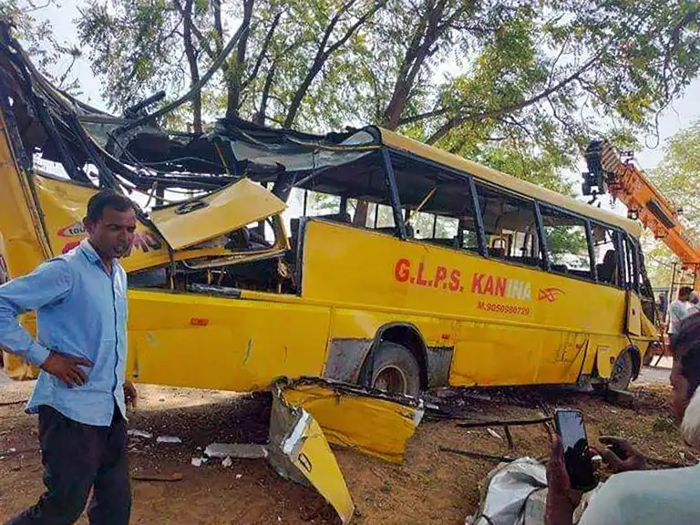 Haryana Bus Accident : महेंद्रगढ़ स्कूल बस दुर्घटना की जांच के आदेश,हाईलेवल कमेटी करेगी जांच,परिवहन मंत्री और शिक्षा मंत्री ने कही ये बात