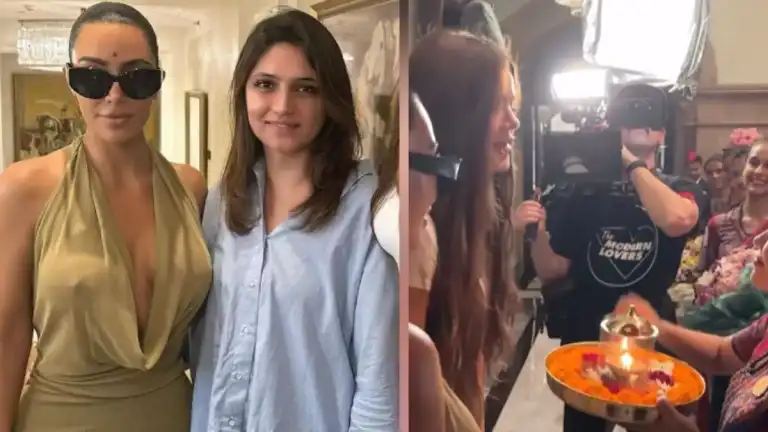 Anant-Radhika Wedding: ‘अनंत-राधिका की शादी में शामिल होने के लिए बहन के साथ मुंबई पहुंची Kim Kardashian