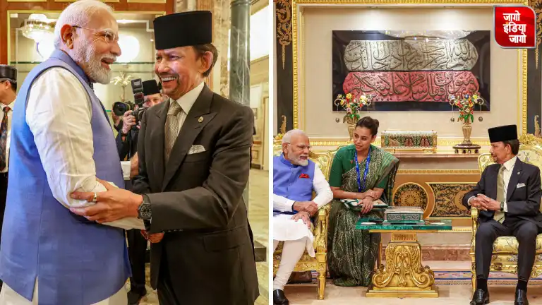 PM Modi Brunei Visit: पीएम मोदी ने ब्रुनेई के सुल्तान हाजी हसनल बोलकिया के साथ की द्विपक्षीय वार्ता, आज सिंगापुर होंगे रवाना