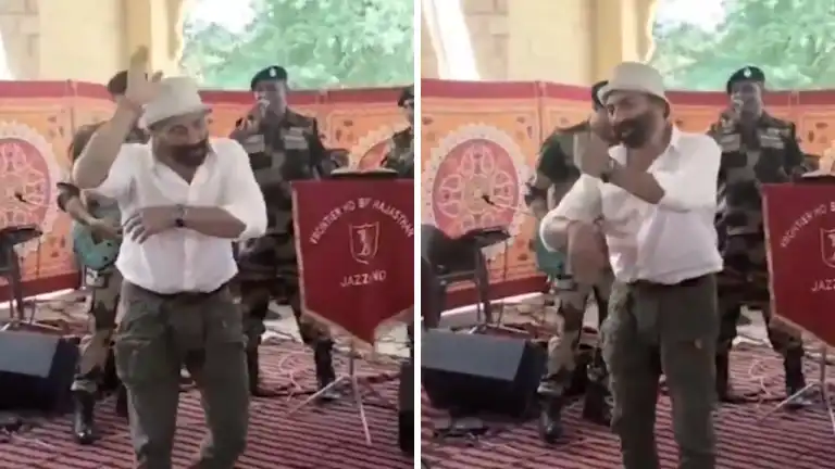 Sunny Deol: सनी देओल ने ‘मैं निकला गड्डी लेके’ गाने पर किया डांस, BSF जवानों ने गाया गाना, देखें Video