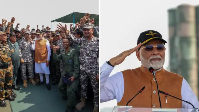 PM Modi at Adampur airbase