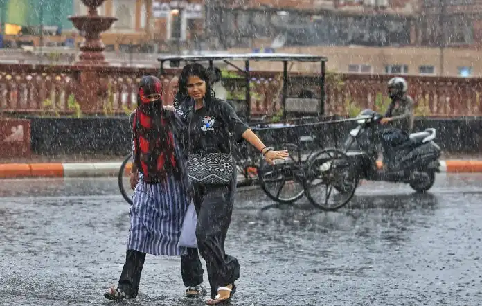 Rain in Jaipur